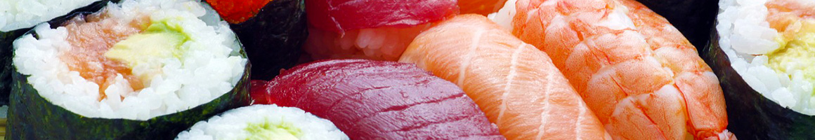 Eating Japanese at Okami Japanese Steakhouse restaurant in Wilmington, NC.